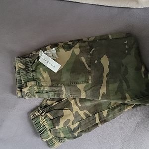 Pac Sun Camo linen joggers